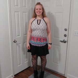 Roommates' tank top blouse